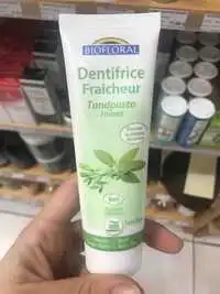BIOFLORAL - Dentifrice fraîcheur sans fluor