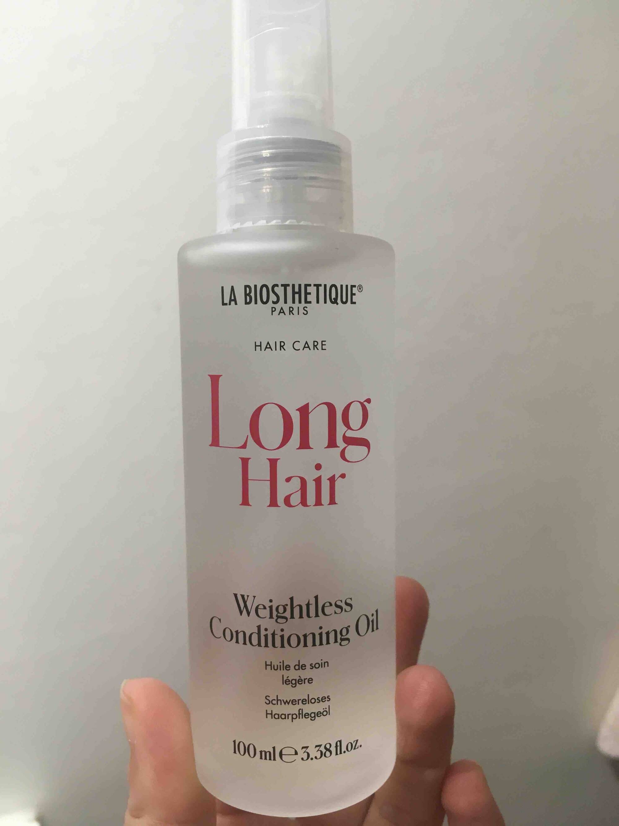 LA BIOSTHETIQUE - Long hair - Huile de soin légère