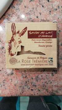 SAVONNERIE DE POLIGNAC - La Rose trémière - Savon au lait d'ânesse