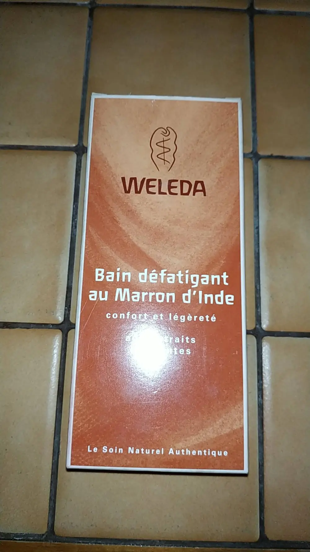 WELEDA - Bain défatigant au marron d'Inde