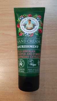 RECIPES OF BABUSHKA AGAFIA - Hand cream nourishment