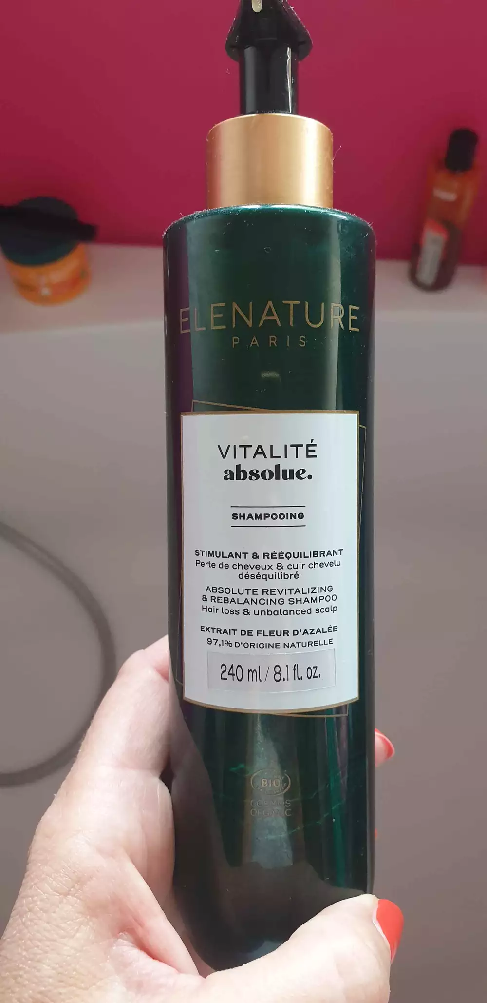 ELENATURE - Vitalité absolue - Shampooing