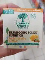 L'ARBRE VERT - Shampooing solide nutrition 