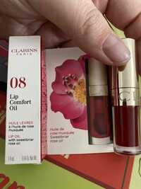 CLARINS - Huile lèvre à l'huile de rose musquée 08