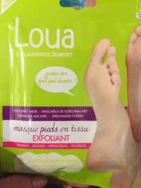 LAURENCE DUMONT - Loua - Masque pieds en tissu exfoliant