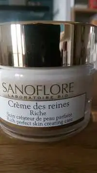 SANOFLORE - Crème des reines riche - Soin créateur de peau parfaite