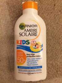 GARNIER - Ambre solaire kids - Very high protection lotion SPF 50+