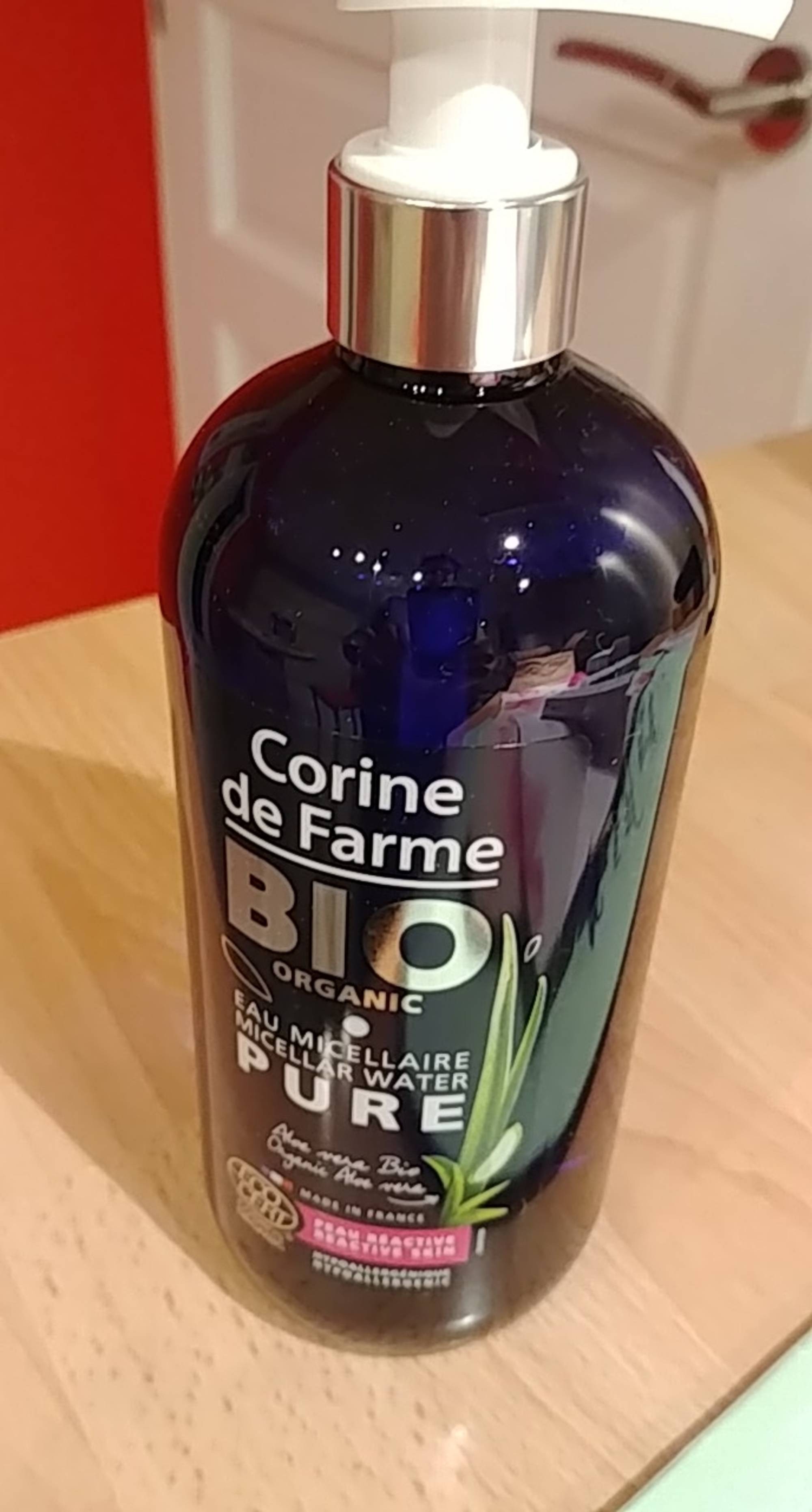 CORINE DE FARME - Bio organic - Eau micellaire pure