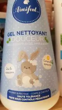 AINSIFONT - Gel nettoyant douceur