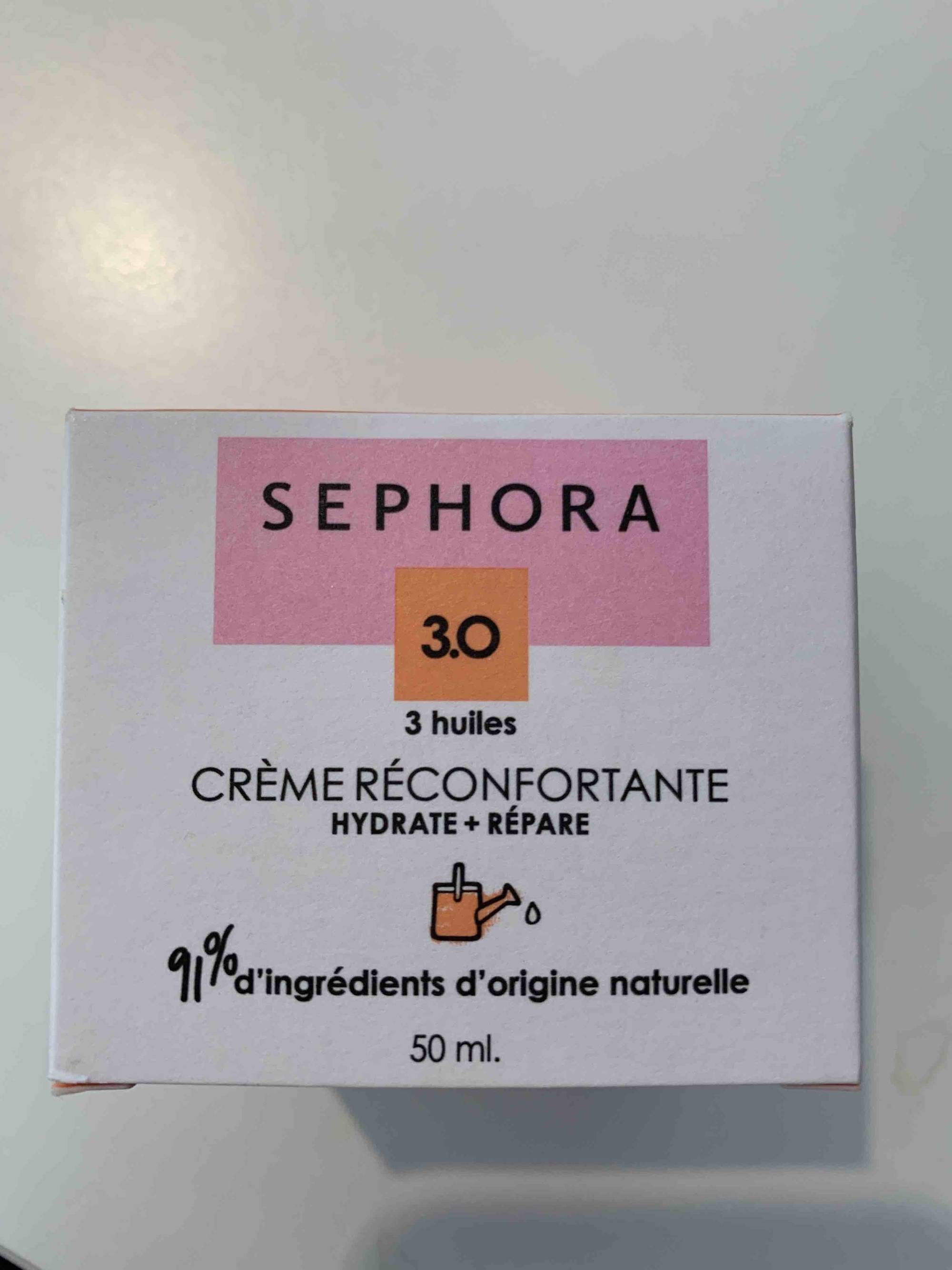 SEPHORA - 3.O - Crème réconfortante hydrate & repaire