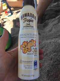 HAWAIIAN TROPIC - Silk hydration - Clear spray sunscreen SPF 30