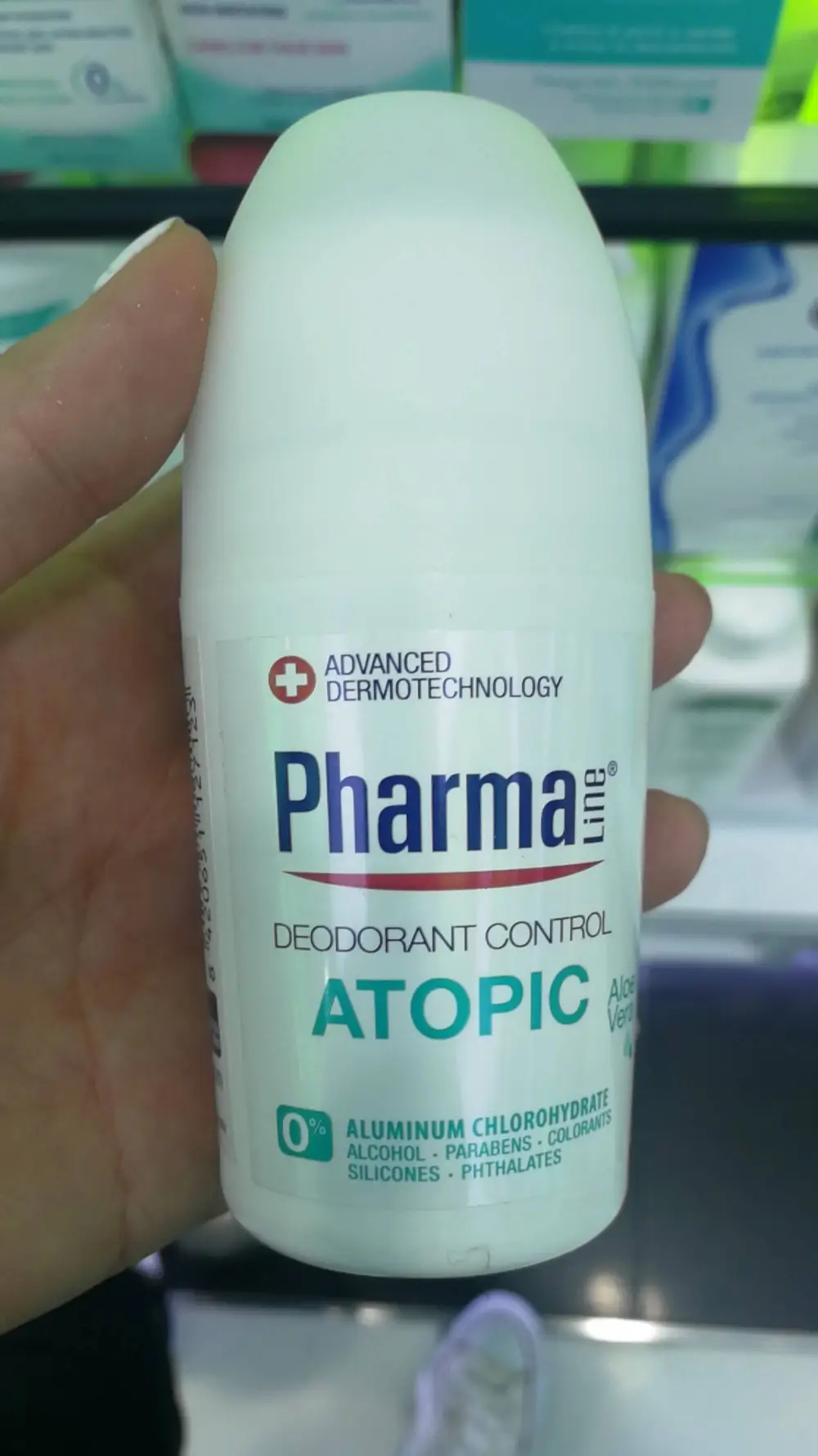 PHARMA LINE - Atopic - Déodorant control aloe vera