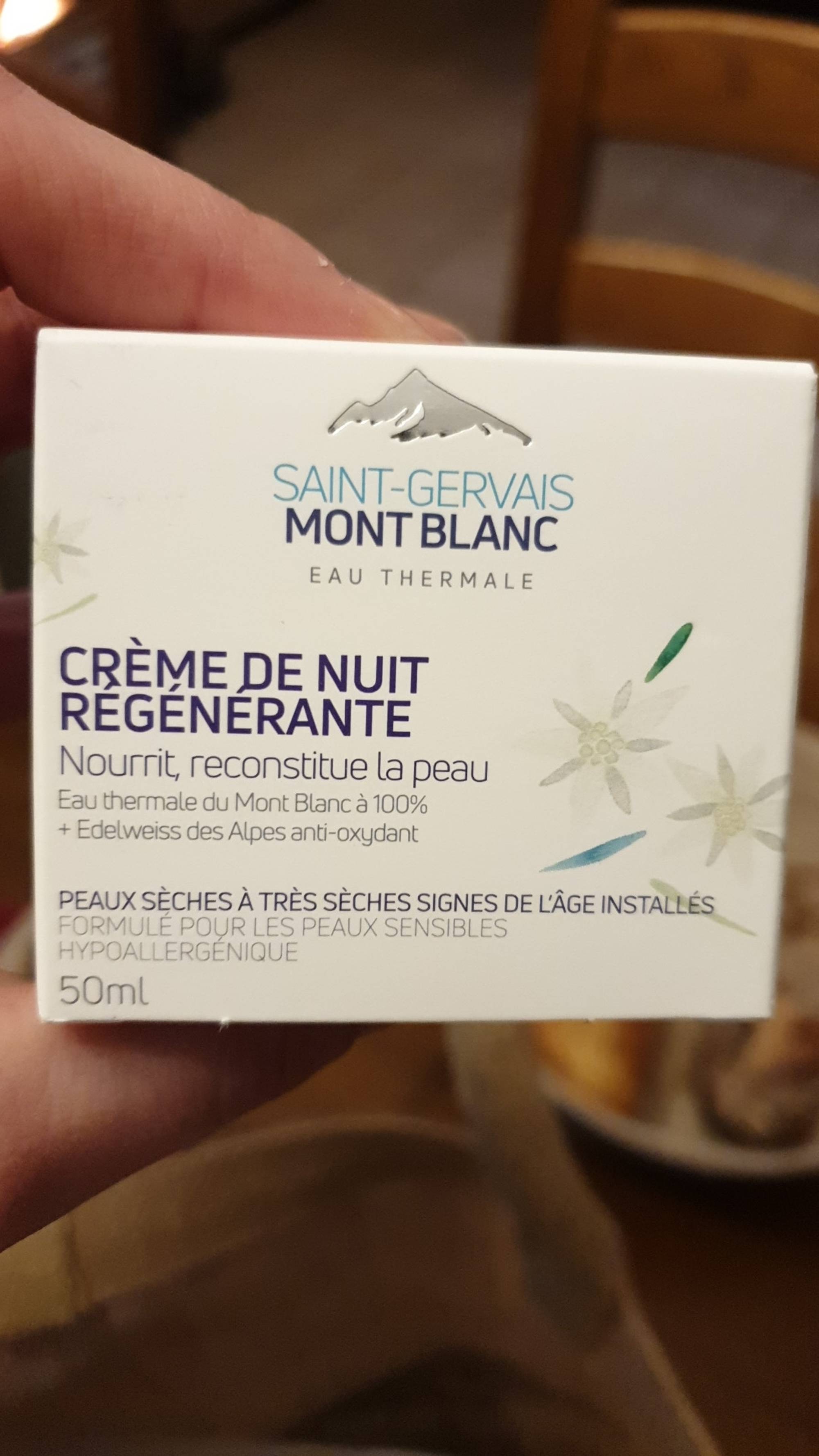 Saint-Gervais Mont Blanc crème de jour nutritive 50ml