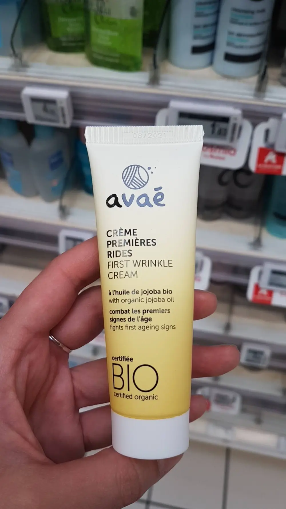 AVAÉ - Crème premières rides à l'huile de Jojoba bio