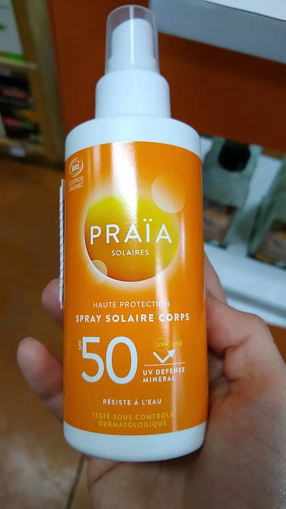 PRAÏA - Spray solaires corps SPF 50