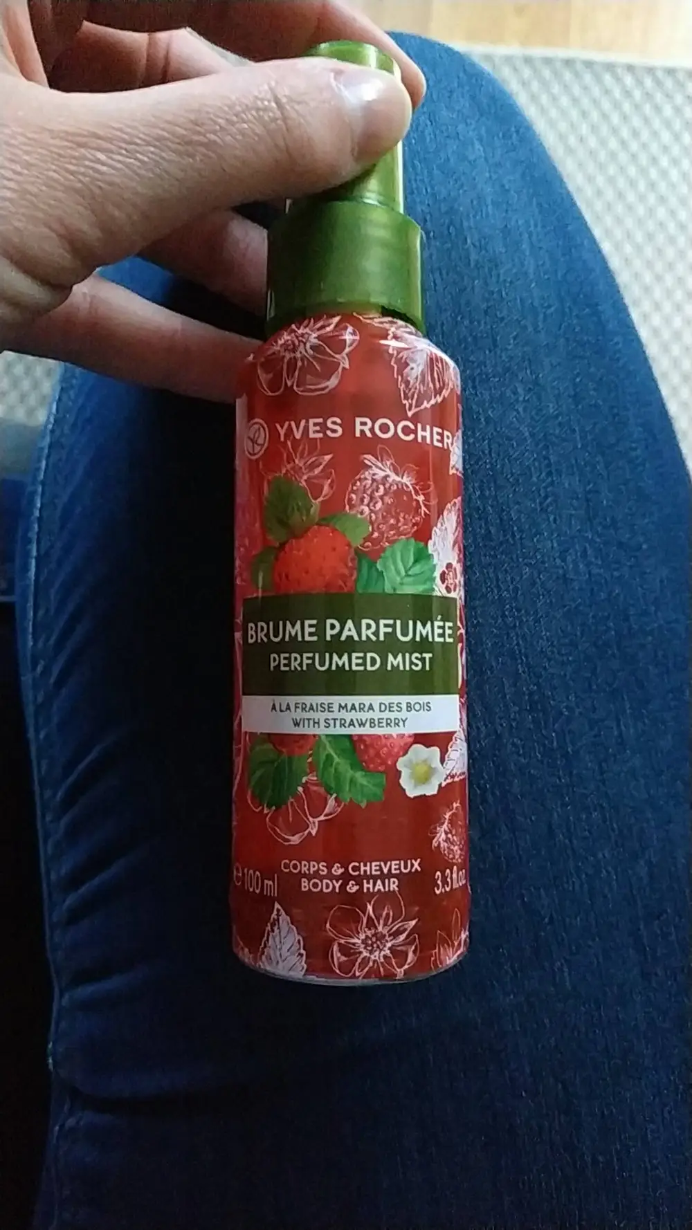 YVES ROCHER - Brume parfumée à la fraise mara des bois