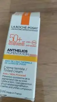 LA ROCHE-POSAY - Anthelios pigmentaton - Crème teintée SPF 50+