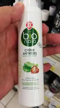 MARQUE REPÈRE - Bio naïa - Crème anti-rides bio