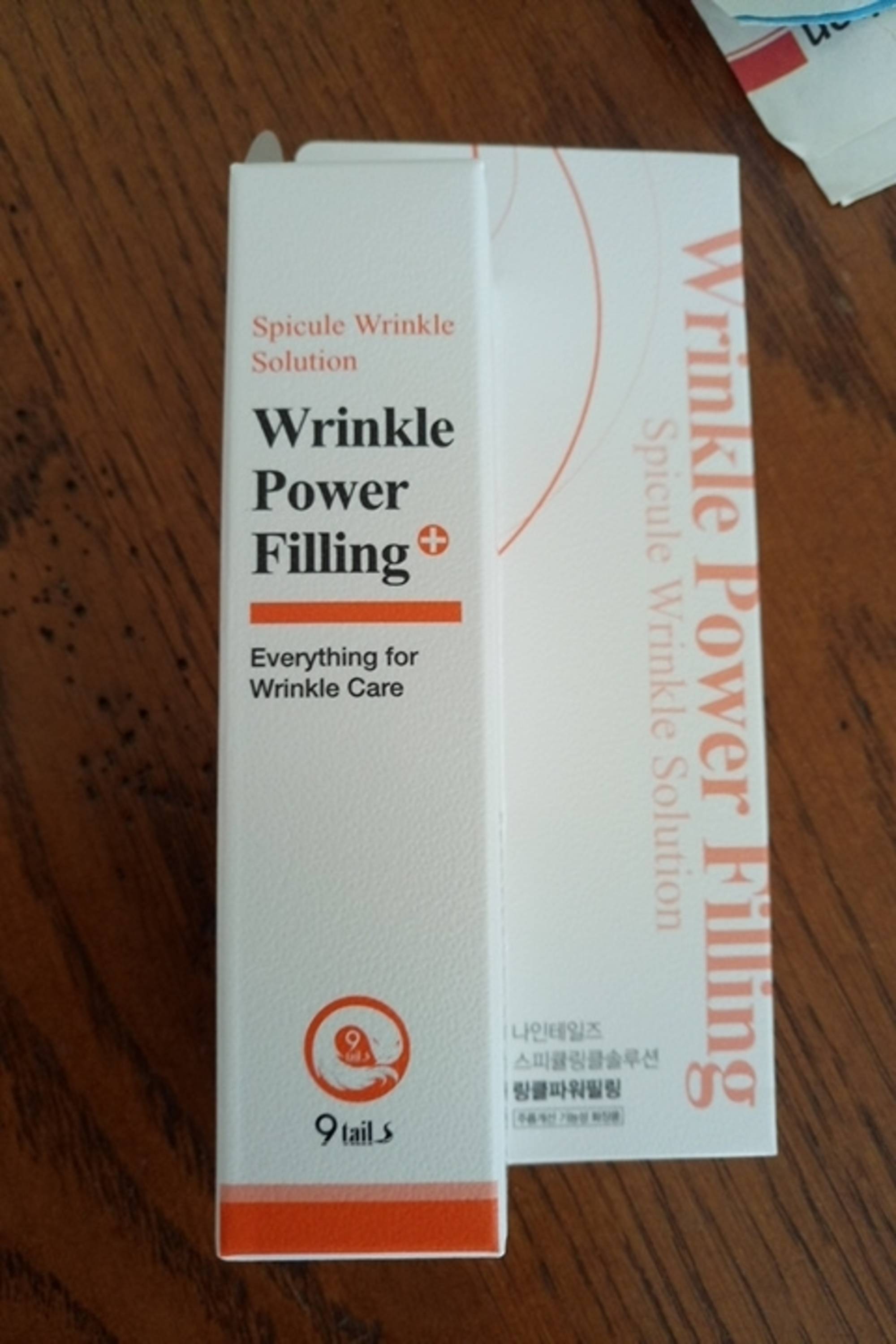 9 TAILS - Wrinkle power filling