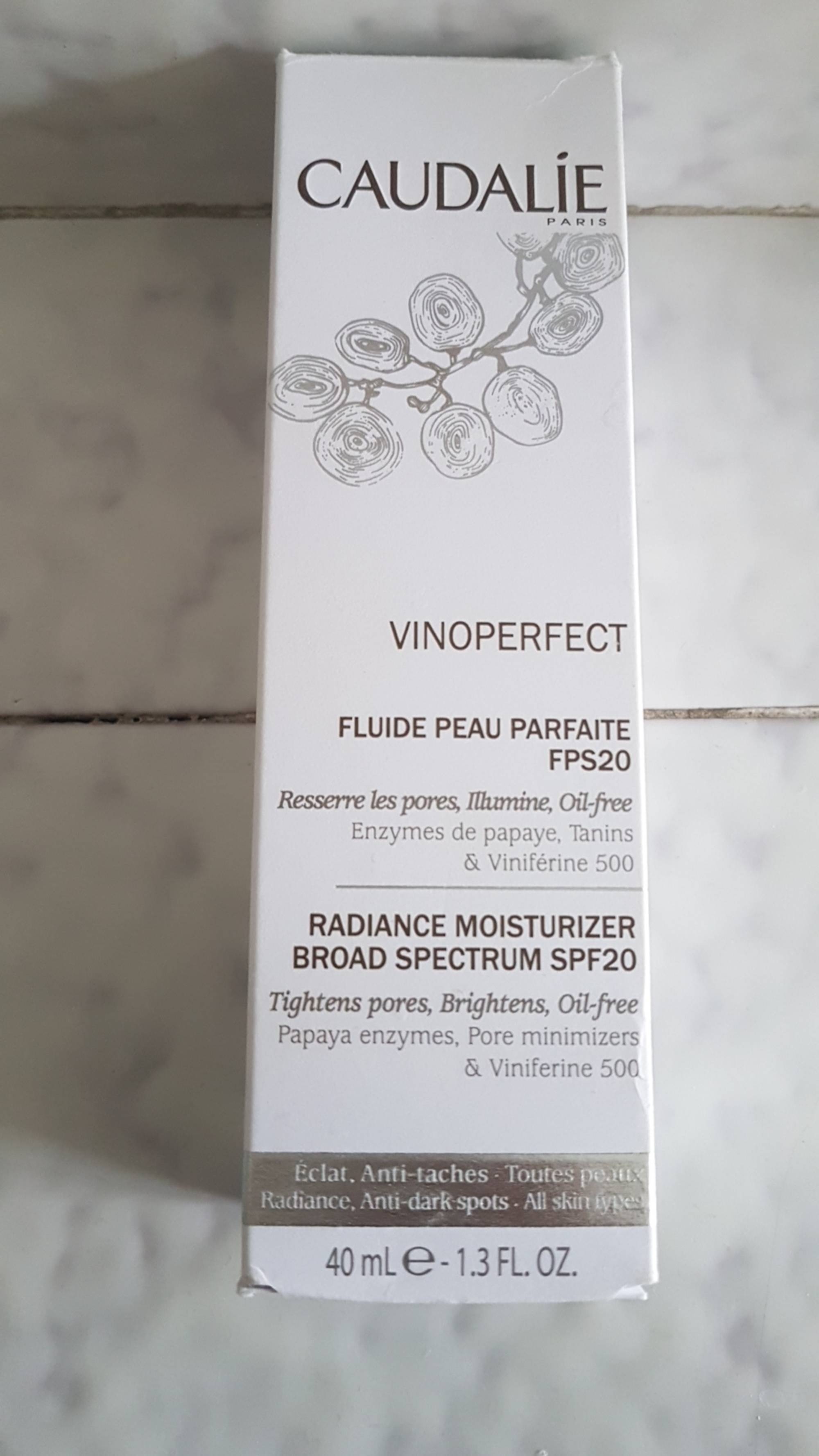 CAUDALIE - Vinoperfect - Fluide peau parfaite FPS 20