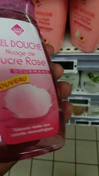 LEADER PRICE - Gel douche gourmand nuage de sucre rose