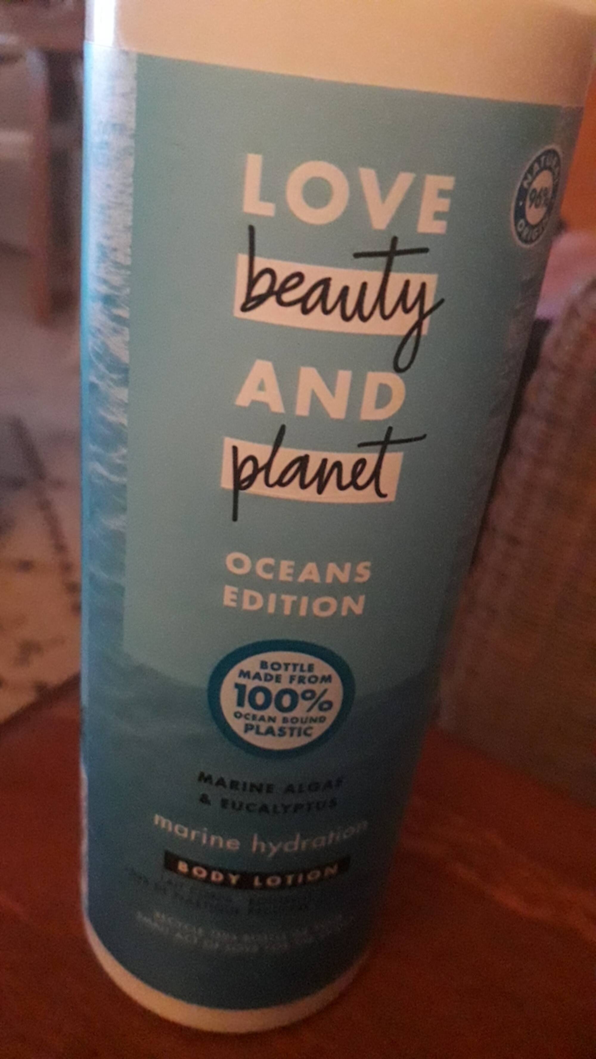LOVE BEAUTY AND PLANET - Ocean édition - Body lotion