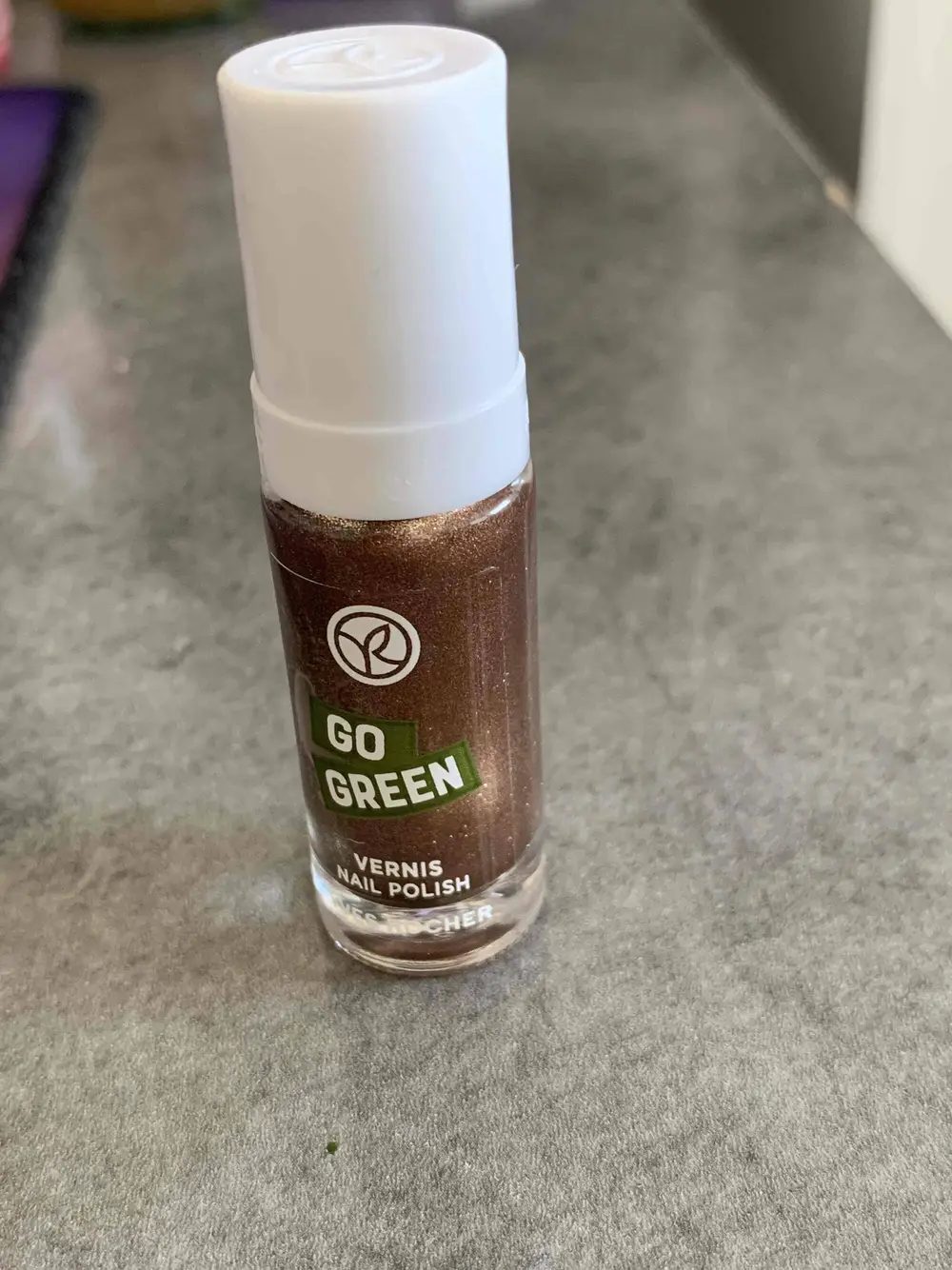 YVES ROCHER - Go green - Vernis 35 bronze doré