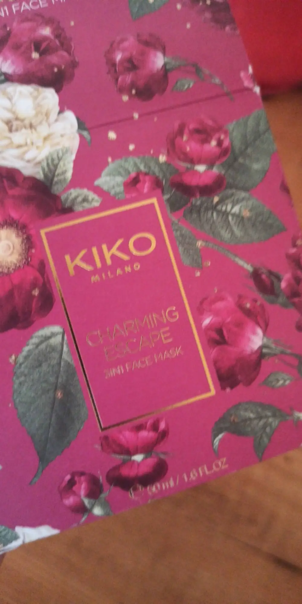 KIKO - Charming escape - 3in1 face mask