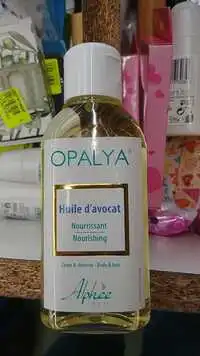 OPALYA - Huile d'avocat nourrissant