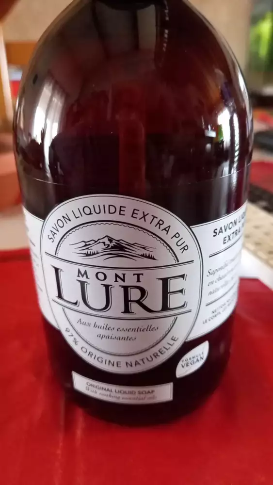 MONT LURE - Savon liquide extra pur aux huiles essentielels apaisantes