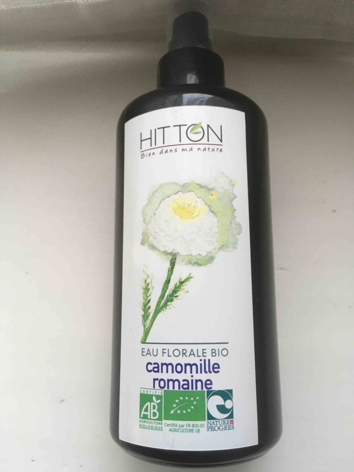 HITTON - Eau florale bio Camomille romaine