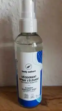 BODY NATURE - Déodorant spray l'élégant anti-traces blanches