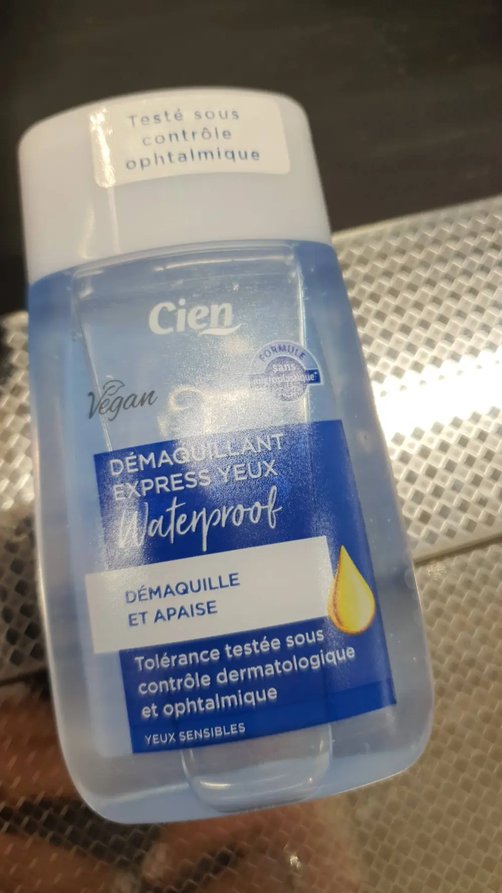 LIDL - Cien - Démaquillant express yeux