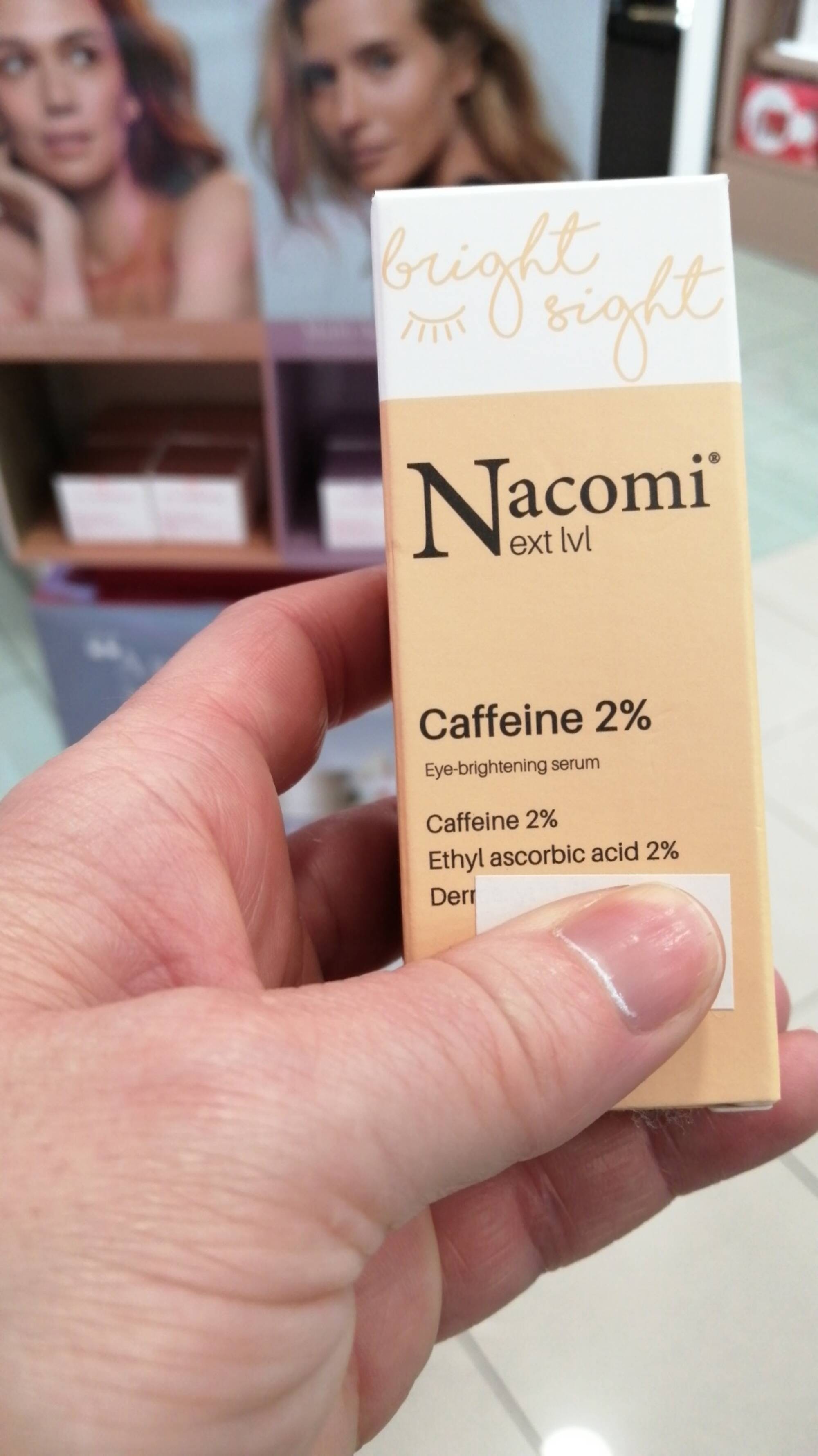 NACOMI - Next level - Eye-brightening serum Caffeine 2%