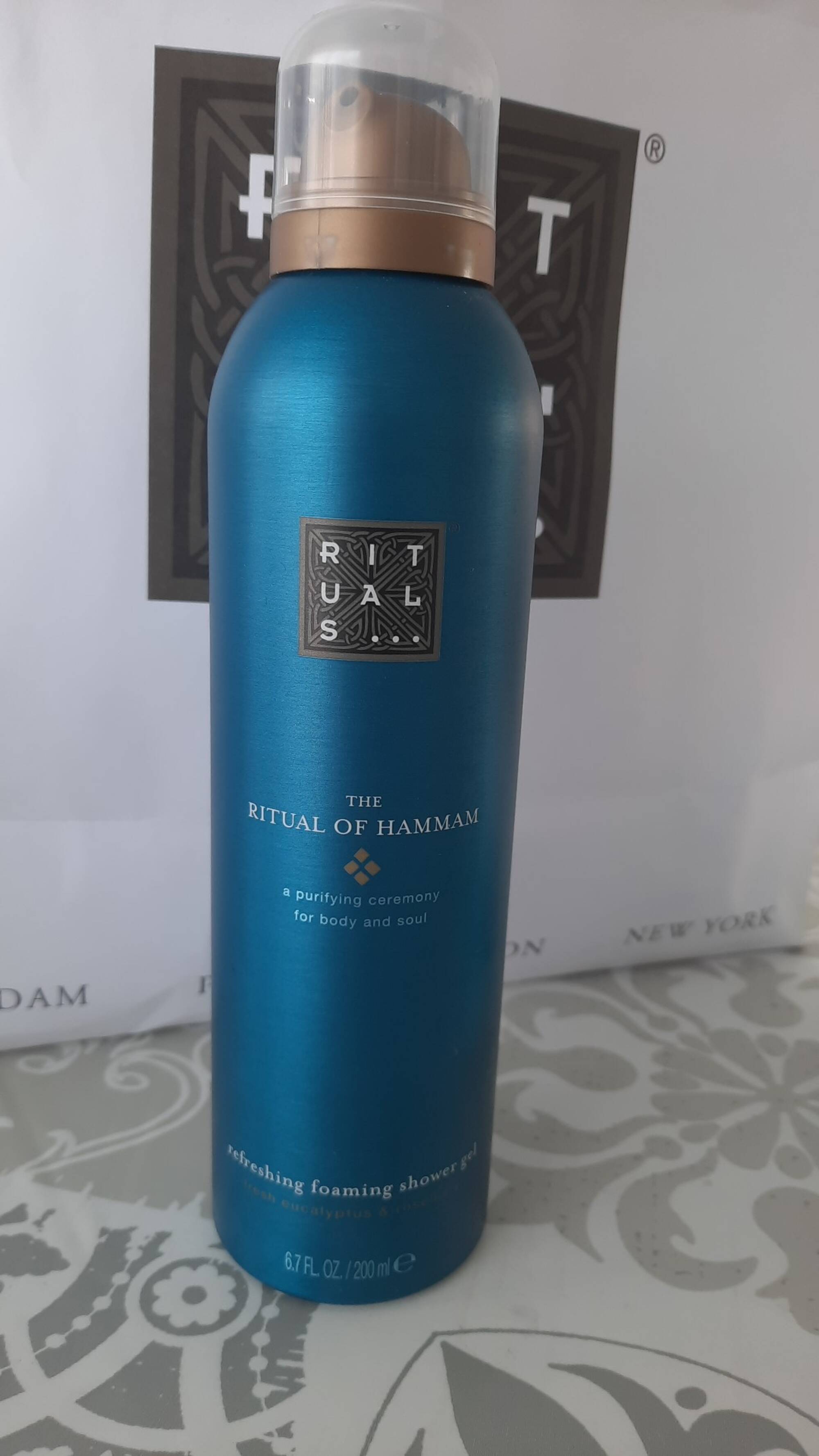 RITUALS - The ritual of Hammam - Refreshing foaming shower gel