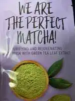 THE BEAUTY DEPT - We are the perfect matcha ! - Mask with green tea