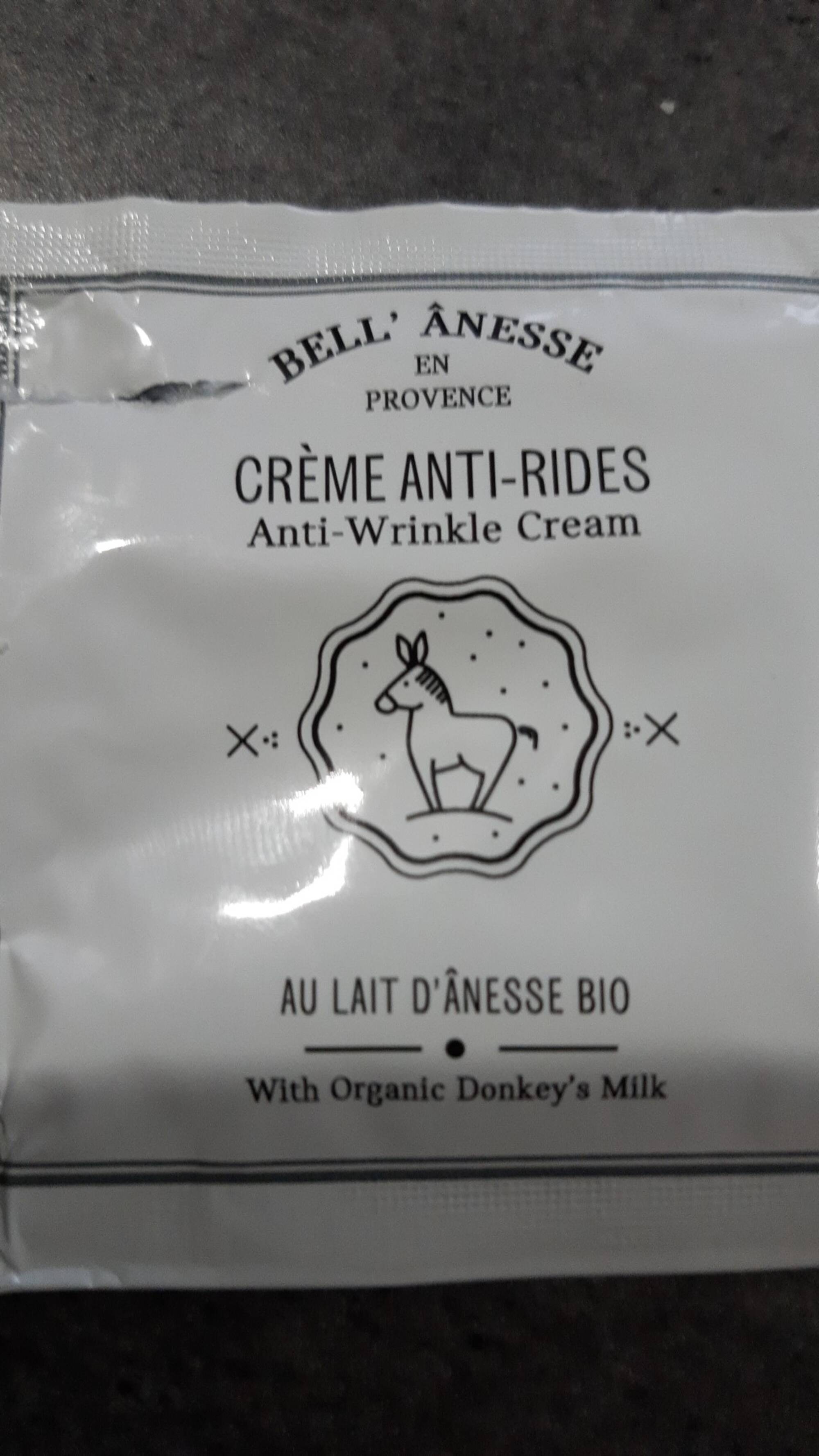BELL'ÂNESSE EN PROVENCE - Crème anti-rides au lait d'ânesse