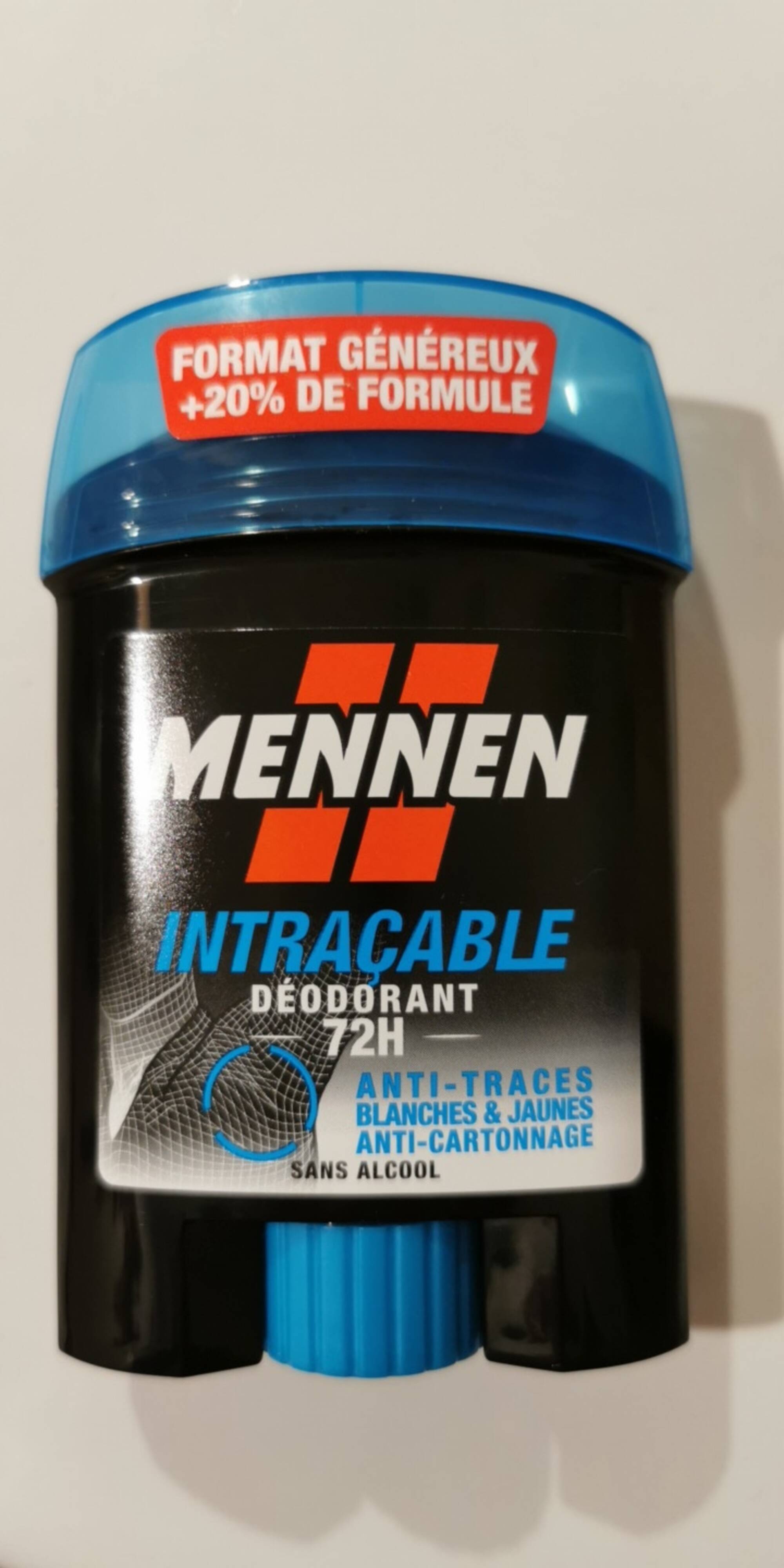 MENNEN - Intraçable - Déodorant 72h