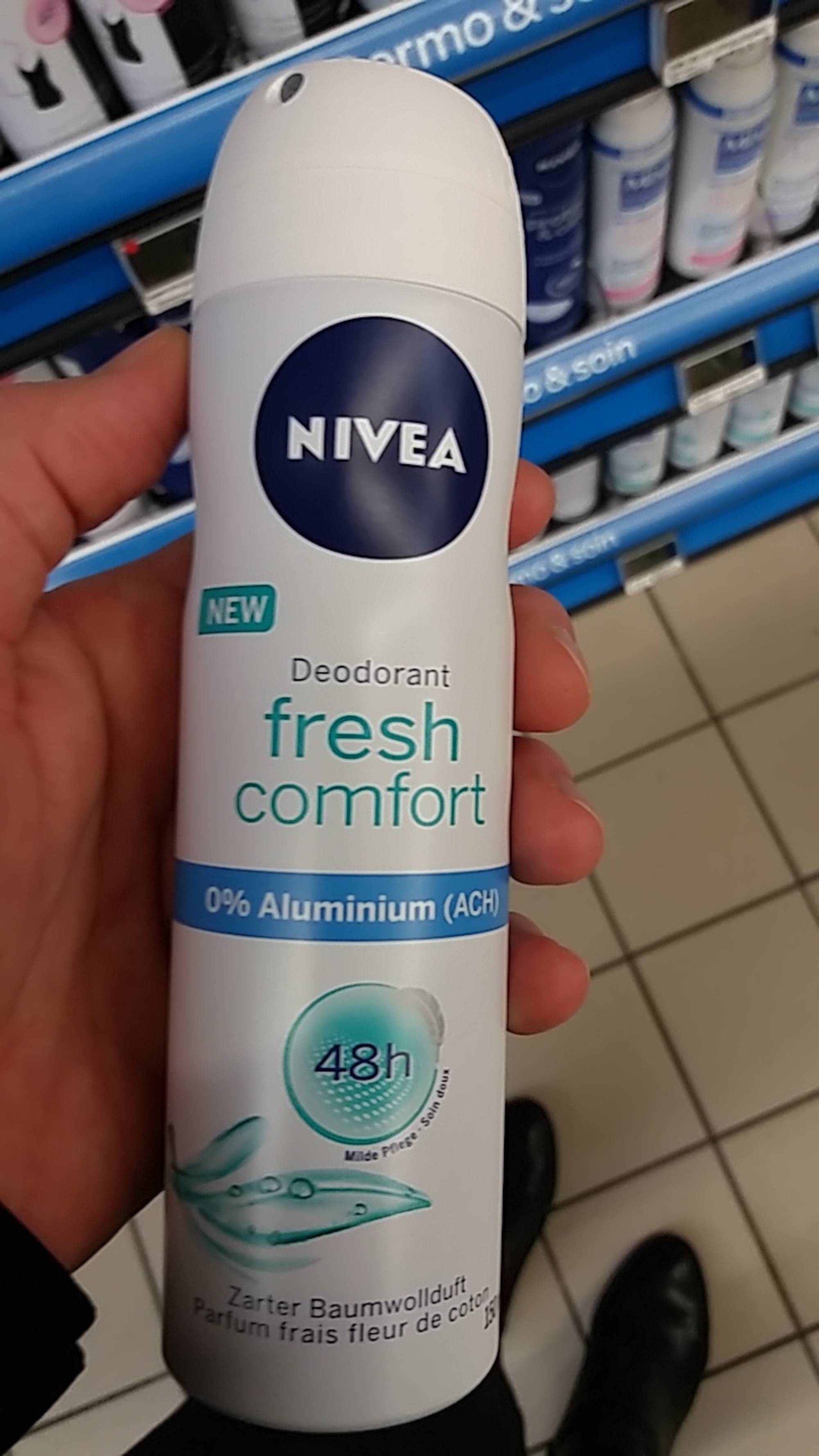 NIVEA - Fresh comfort - Déodorant 48h