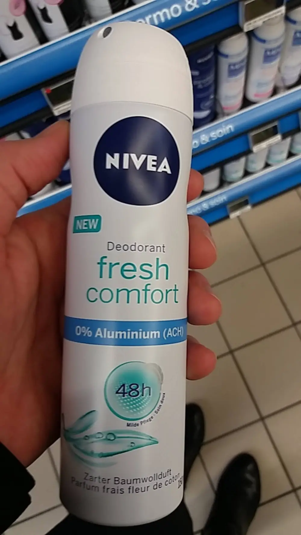 NIVEA - Fresh comfort - Déodorant 48h