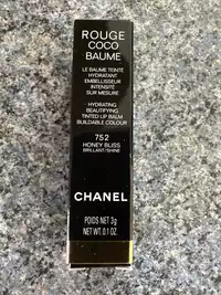 CHANEL - Rouge coco baume - Baume teinté hydratant 752 honey bliss