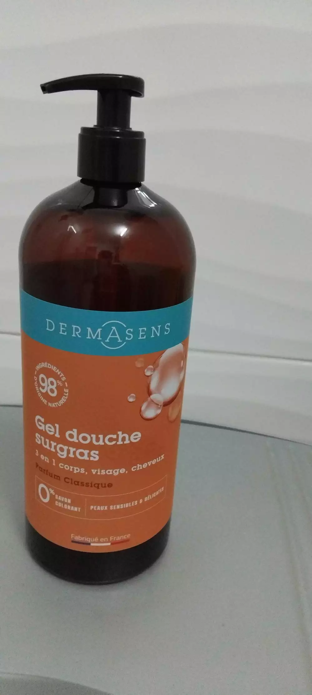 DERMASENS - Gel douche surgras 3 en 1