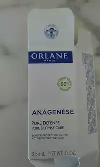 ORLANE PARIS - Anagenèse pure défense