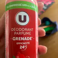 U BIO - Déodorant grenade 24h
