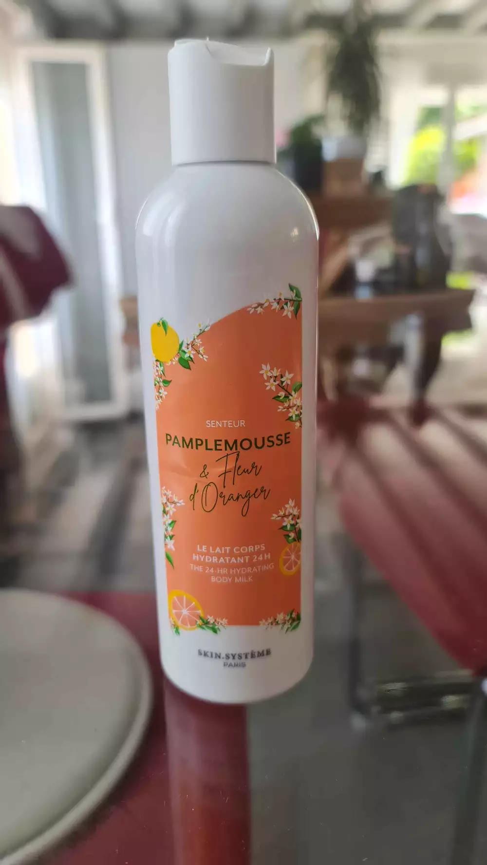 SKIN SYSTEME - Lait corps pamplemousse et fleur d'oranger 