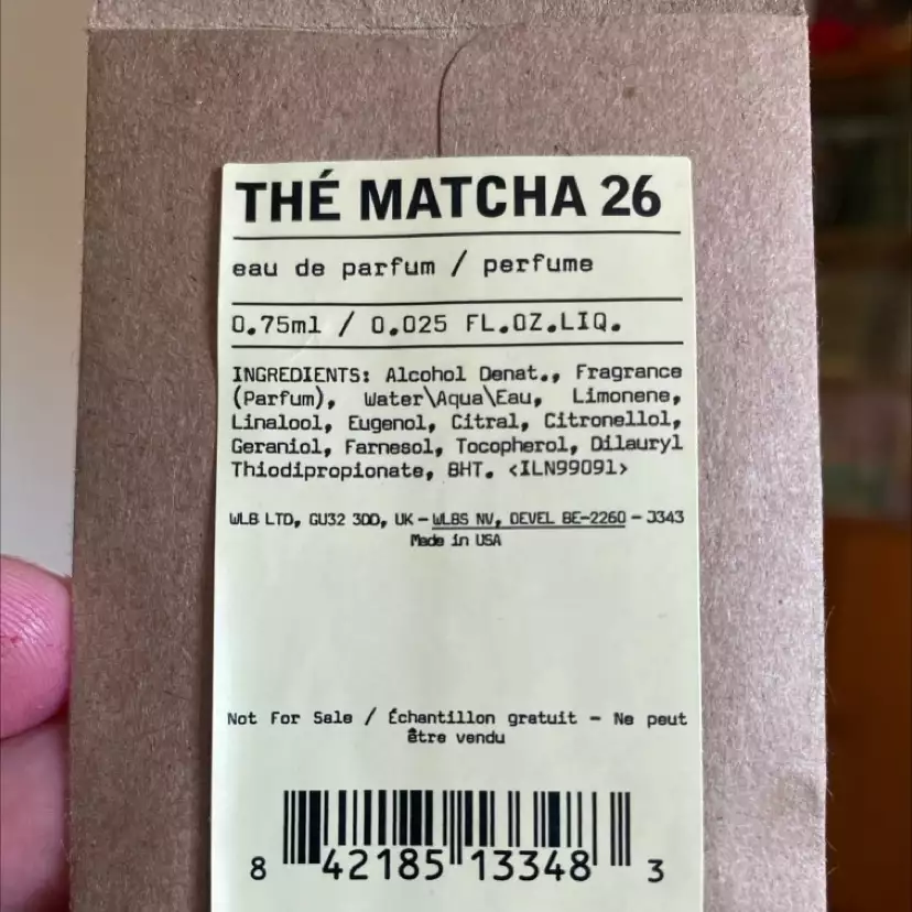 LE LABO - Thé matcha 26 - Eau de parfum
