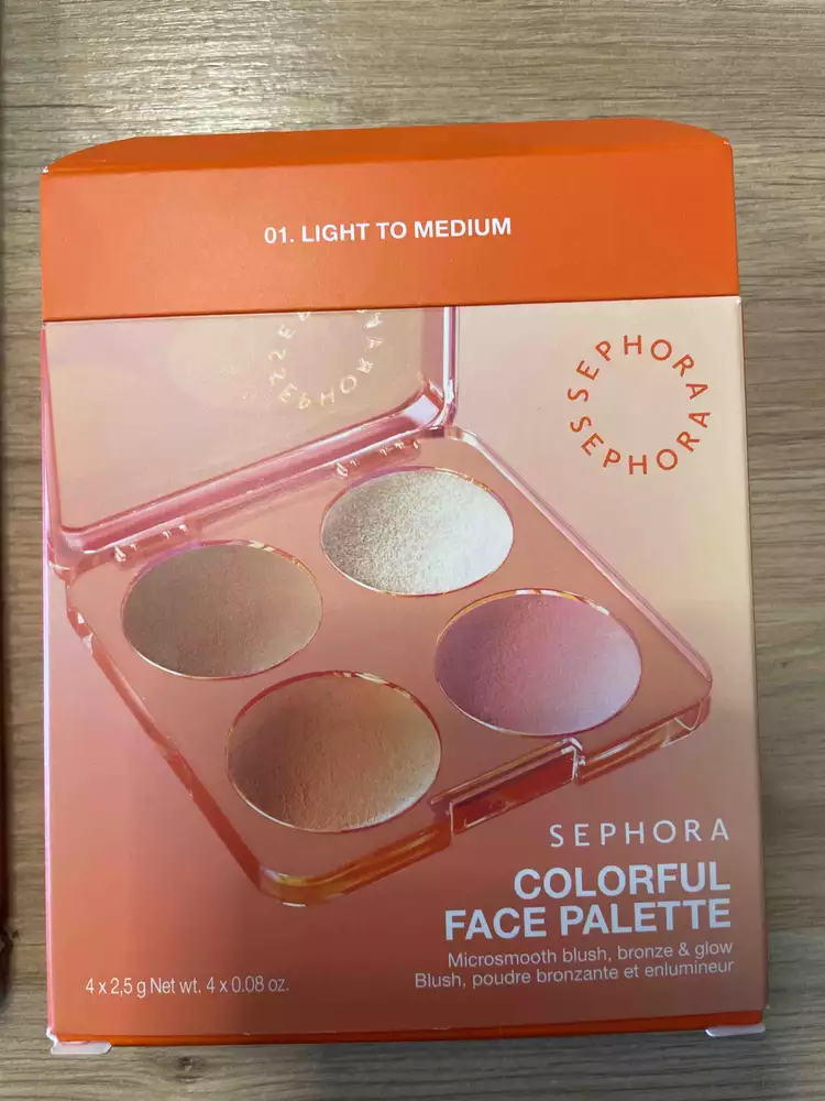 SEPHORA - Colorful face palette 01 light to medium