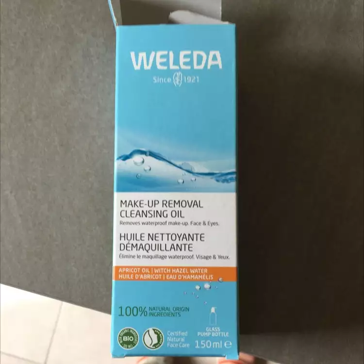 WELEDA - Huile nettoyante démaquillante 