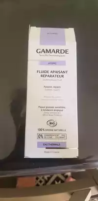 GAMARDE - Atopic - Fluide apaisant réparateur 
