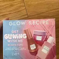 GLOW RECIPE - Toner, hue drops and cream